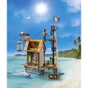 PLAYMOBIL 71792 Port de pirates avec repaire, prisons et canon, 165 pi