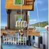 PLAYMOBIL 71792 Port de pirates avec repaire, prisons et canon, 165 pi