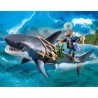 PLAYMOBIL 71793 Pirate et requin avec mâchoire articulée, Les pirate