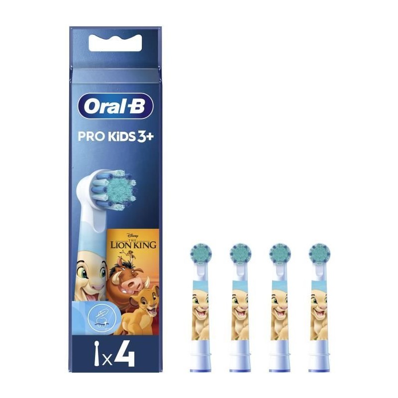 Brossettes - ORAL-B - Roi Lion x4 Brossettes - ORAL-B - Roi Lion x4