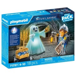 PLAYMOBIL 71797 Chevalier et fantôme a effets lumineux, Novelmore, 18