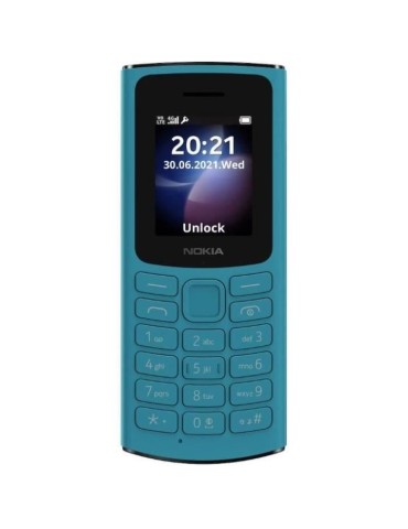 Téléphone portable - NOKIA - 105 (2023) - 4G double SIM - Bleu océan