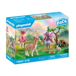 PLAYMOBIL 71800 Duo de fées avec animaux de la foret, Princess Magic