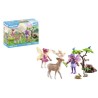 PLAYMOBIL 71800 Duo de fées avec animaux de la foret, Princess Magic