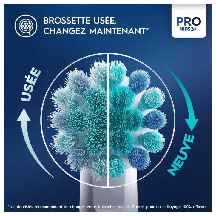 Brossettes - ORAL-B - Roi Lion x4 Brossettes - ORAL-B - Roi Lion x4