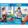 PLAYMOBIL 71806 Sportifs et matériel de fitness, vélo et halteres, M