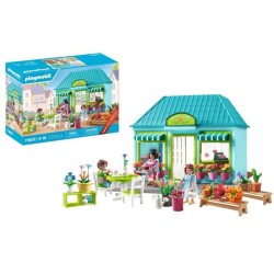PLAYMOBIL 71807 Boutique de fleuriste et salon de thé, My Life la vil