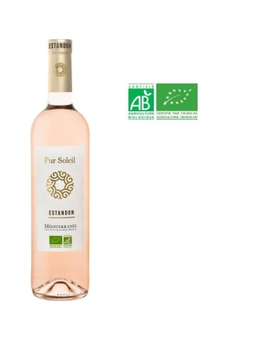 Estandon Pur Soleil Méditerrannée - Vin rosé de Provence - Bio
