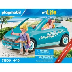 PLAYMOBIL 71809 Cabriolet et jeunes filles avec perche a selfie, My Li
