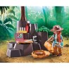 PLAYMOBIL 71819 Brachiosaure, explorateurs, aéroglisseur