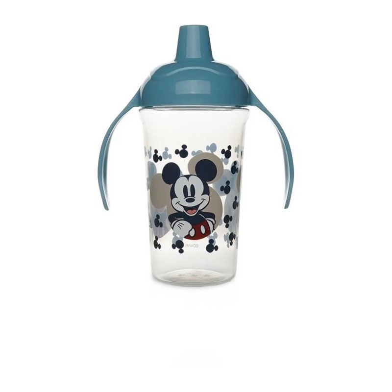 Tasse a poignées - THERMOBABY - MICKEY - 295 ml - Anti-fuites Tasse a poignées - THERMOBABY - MICKEY - 295 ml - Anti-fuites