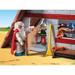 PLAYMOBIL 71828 Hutte d'Astérix avec Panoramix, Astérix, Personnages