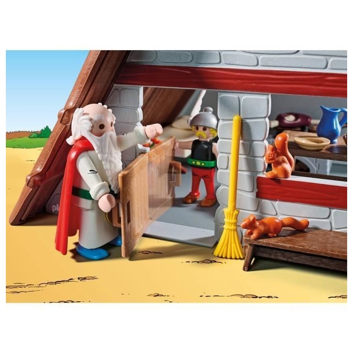 PLAYMOBIL 71828 Hutte d'Astérix avec Panoramix, Astérix, Personnages de la BD, 80 pieces, Des 5 ans PLAYMOBIL 71828 Hutte d'Astérix avec Panoramix, Astérix, Personnages de la BD, 80 pieces, Des 5 ans