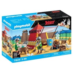 PLAYMOBIL 71829 Tente des légionnaires, Astérix, Personnages de la B