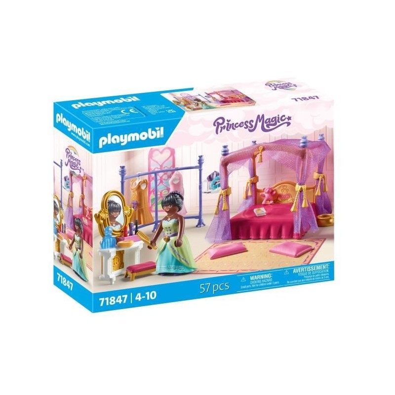 PLAYMOBIL 71847 Chambre de princesse avec lit baldaquin PLAYMOBIL 71847 Chambre de princesse avec lit baldaquin