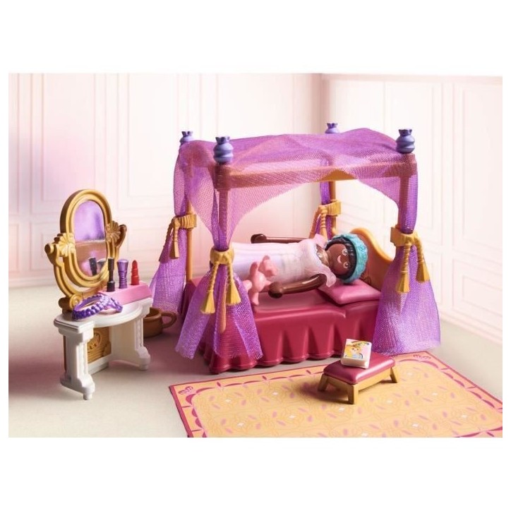 PLAYMOBIL 71847 Chambre de princesse avec lit baldaquin