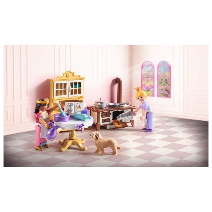 PLAYMOBIL 71848 Cuisine royale avec pâtisseries, Les princesses, 94 pieces, Des 4 ans