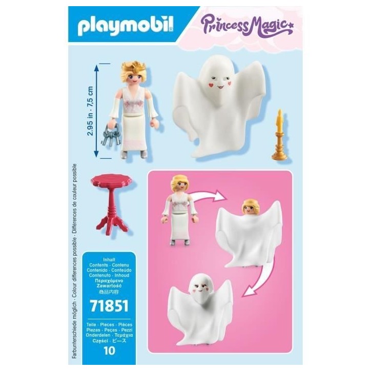 PLAYMOBIL 71851 Princesse et déguisement fantôme phospho