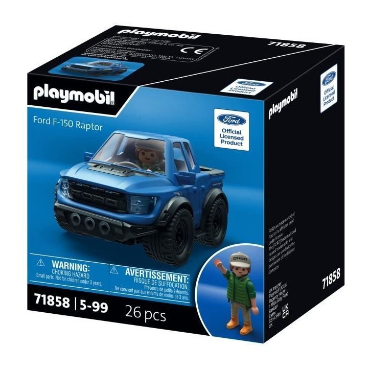 Playmobil 71858 Ford F-150 Raptor Playmobil Icon Cars, Icon Cars