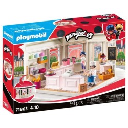 PLAYMOBIL 71863 Boulangerie Dupain Cheng, Miraculous Personnage du des