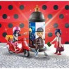 PLAYMOBIL 71864 Marinette a scooter & Kagami, Miraculous, 17 pieces, d