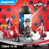 PLAYMOBIL 71864 Marinette a scooter & Kagami, Miraculous, 17 pieces, d