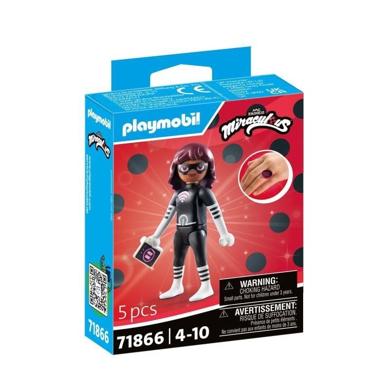 PLAYMOBIL 71866 Lady Wifi, Miraculous Personnage du dessin animé, 5 p PLAYMOBIL 71866 Lady Wifi, Miraculous Personnage du dessin animé, 5 p