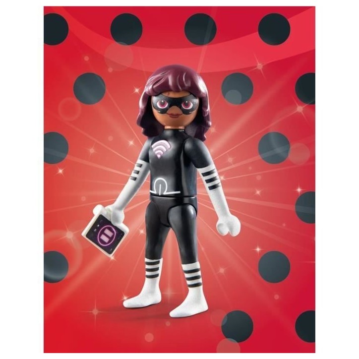 PLAYMOBIL 71866 Lady Wifi, Miraculous Personnage du dessin animé, 5 pieces, des 4 ans PLAYMOBIL 71866 Lady Wifi, Miraculous Personnage du dessin animé, 5 pieces, des 4 ans