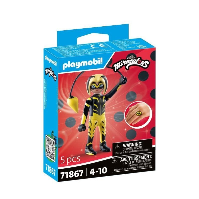 PLAYMOBIL 71867 Vesperia, Miraculous Personnage du dessin animé, 5 pi
