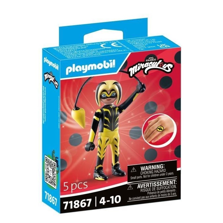 PLAYMOBIL 71867 Vesperia, Miraculous Personnage du dessin animé, 5 pieces, des 4 ans