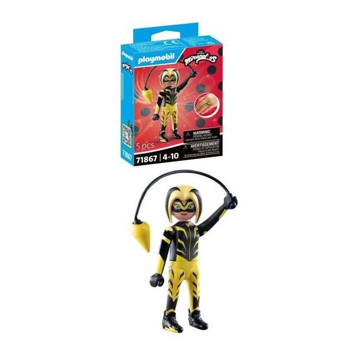 PLAYMOBIL 71867 Vesperia, Miraculous Personnage du dessin animé, 5 pieces, des 4 ans