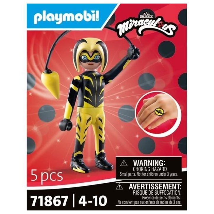 PLAYMOBIL 71867 Vesperia, Miraculous Personnage du dessin animé, 5 pieces, des 4 ans