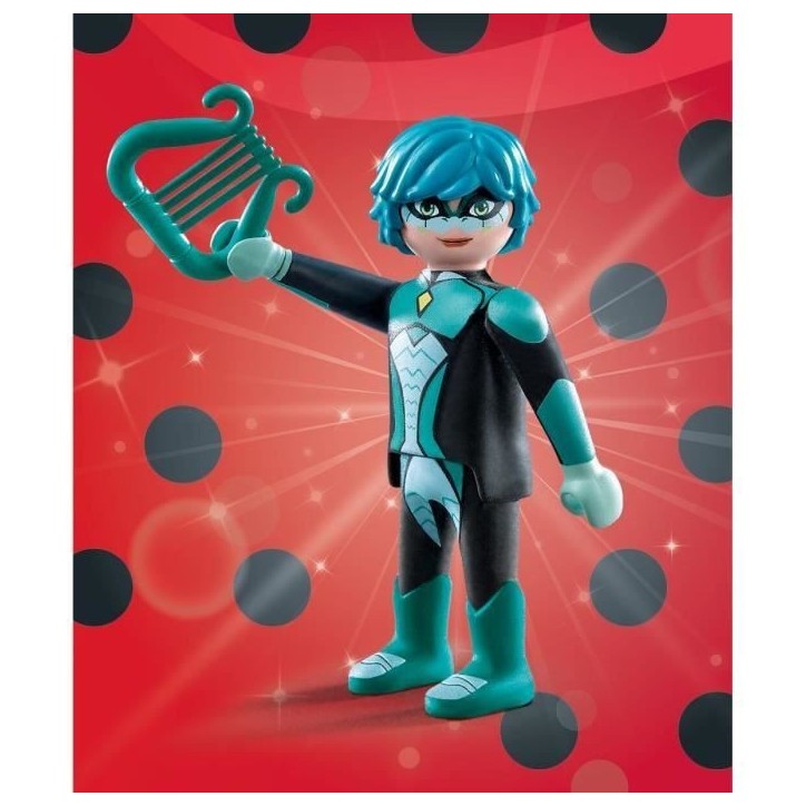 PLAYMOBIL 71868 Viperion, Miraculous Personnage du dessin animé, 4 pieces, des 4 ans