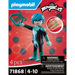 PLAYMOBIL 71868 Viperion, Miraculous Personnage du dessin animé, 4 pi