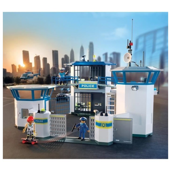 Playmobil 71873 Centre de commandement de la police, Les policiers, City Action, 253 pieces, Des 4 ans Playmobil 71873 Centre de commandement de la police, Les policiers, City Action, 253 pieces, Des 4 ans