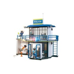 Playmobil 71874 Poste de police avec salle de recherches, Les policier