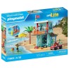 Playmobil 71903 Poste de secours & voiturette de plage, My Life Vacanc