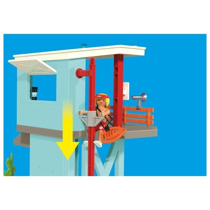 Playmobil 71903 Poste de secours & voiturette de plage, My Life Vacances a la plage, 125 pieces, Des 4 ans Playmobil 71903 Poste de secours & voiturette de plage, My Life Vacances a la plage, 125 pieces, Des 4 ans