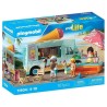 Playmobil 71904 Camion vendeur de glaces & 3 personnages, My Life Vaca