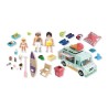 Playmobil 71904 Camion vendeur de glaces & 3 personnages, My Life Vaca
