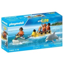 Playmobil 71905 Scooter des mers, banane tractée & 4 personnages, My