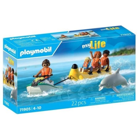 Playmobil 71905 Scooter des mers, banane tractée & 4 personnages, My
