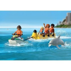 Playmobil 71905 Scooter des mers, banane tractée & 4 personnages, My