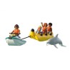 Playmobil 71905 Scooter des mers, banane tractée & 4 personnages, My