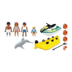 Playmobil 71905 Scooter des mers, banane tractée & 4 personnages, My