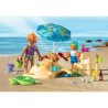 Playmobil 71906 Famille jouant dans le sable a la plage, My Life Vacan