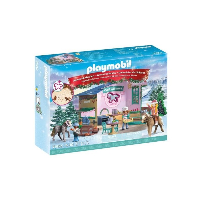 Playmobil 71952 Calendrier de l'avent pâtisserie de Noël, Les calend Playmobil 71952 Calendrier de l'avent pâtisserie de Noël, Les calend