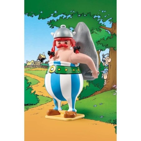 PLAYMOBIL 71983 Obélix et son ménhir, Astérix, Personnages de la BD, Des 5 ans