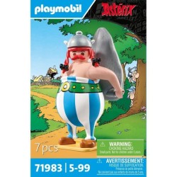 PLAYMOBIL 71983 Obélix et son ménhir, Astérix, Personnages de la BD