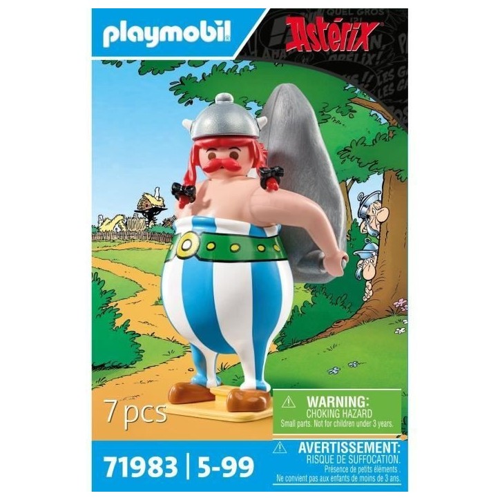 PLAYMOBIL 71983 Obélix et son ménhir, Astérix, Personnages de la BD, Des 5 ans PLAYMOBIL 71983 Obélix et son ménhir, Astérix, Personnages de la BD, Des 5 ans